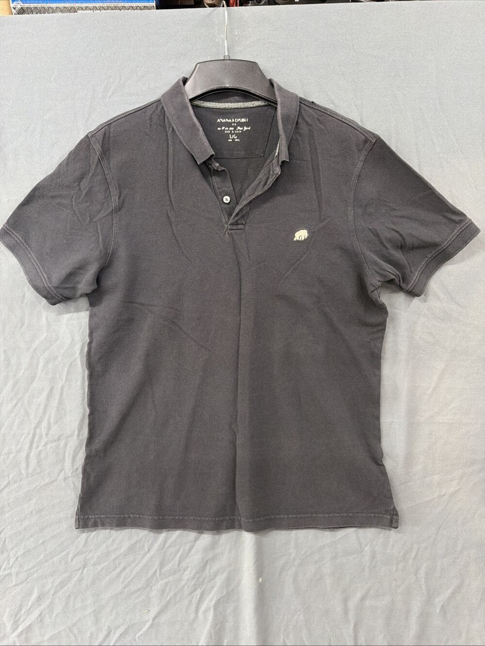 Banana Republic Black Polo Shirt